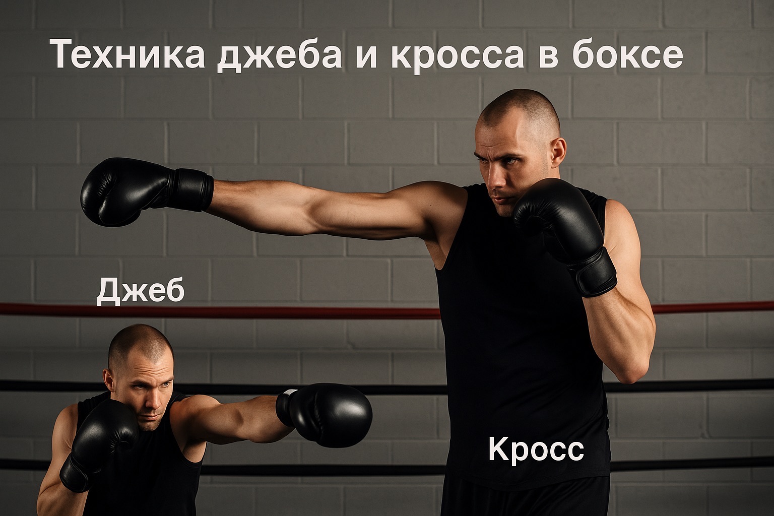 Джеб и Кросс в боксе