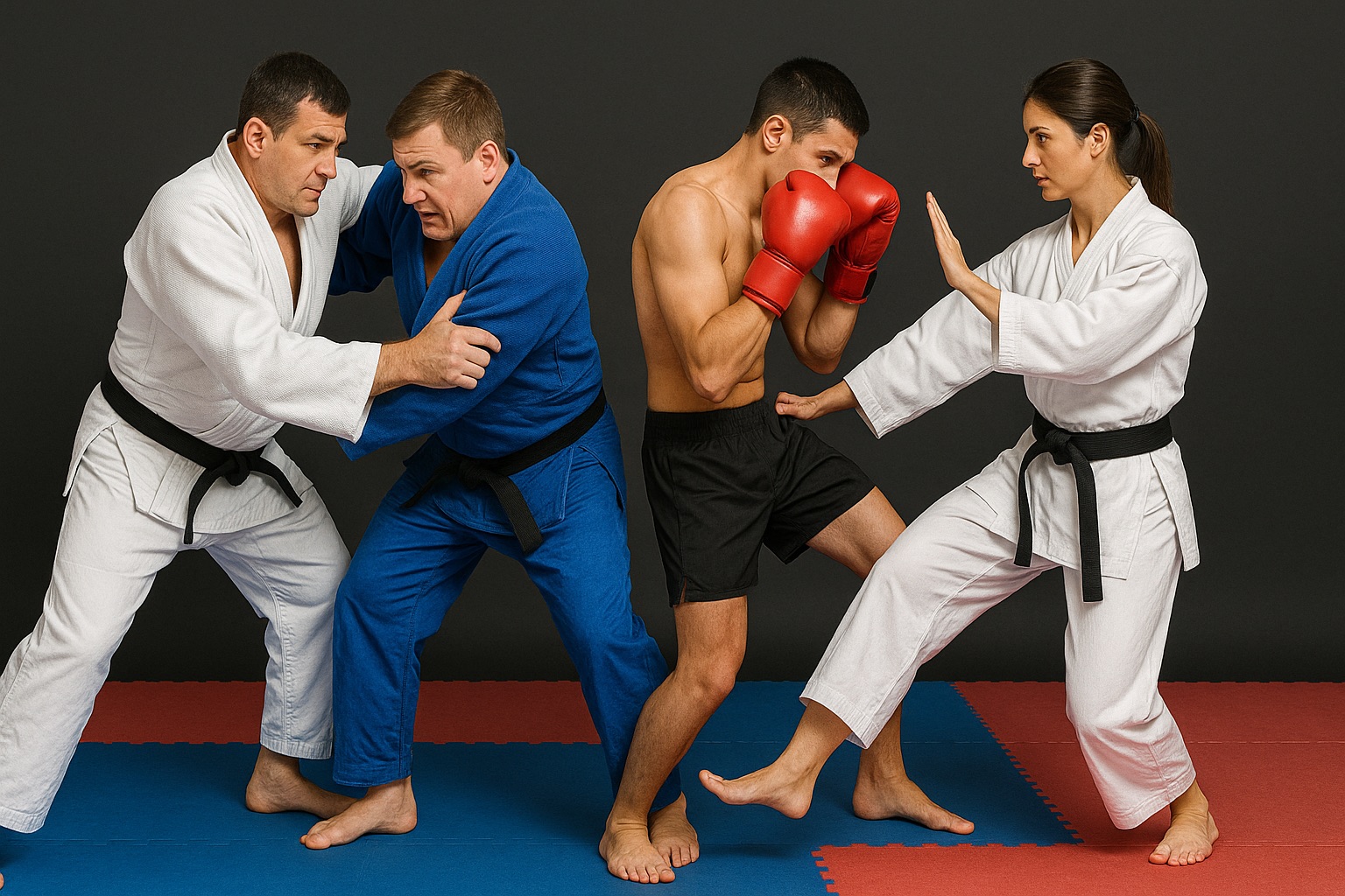 Приёмы защиты от бросков и подсечек